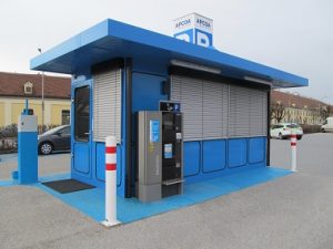 Pförtnergebäude - Raumzellen - Mobile Räume | Hansa Baustahl