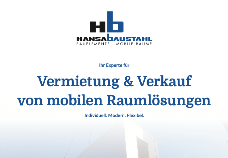 Unsere neue Modulbau-Broschüre ist da